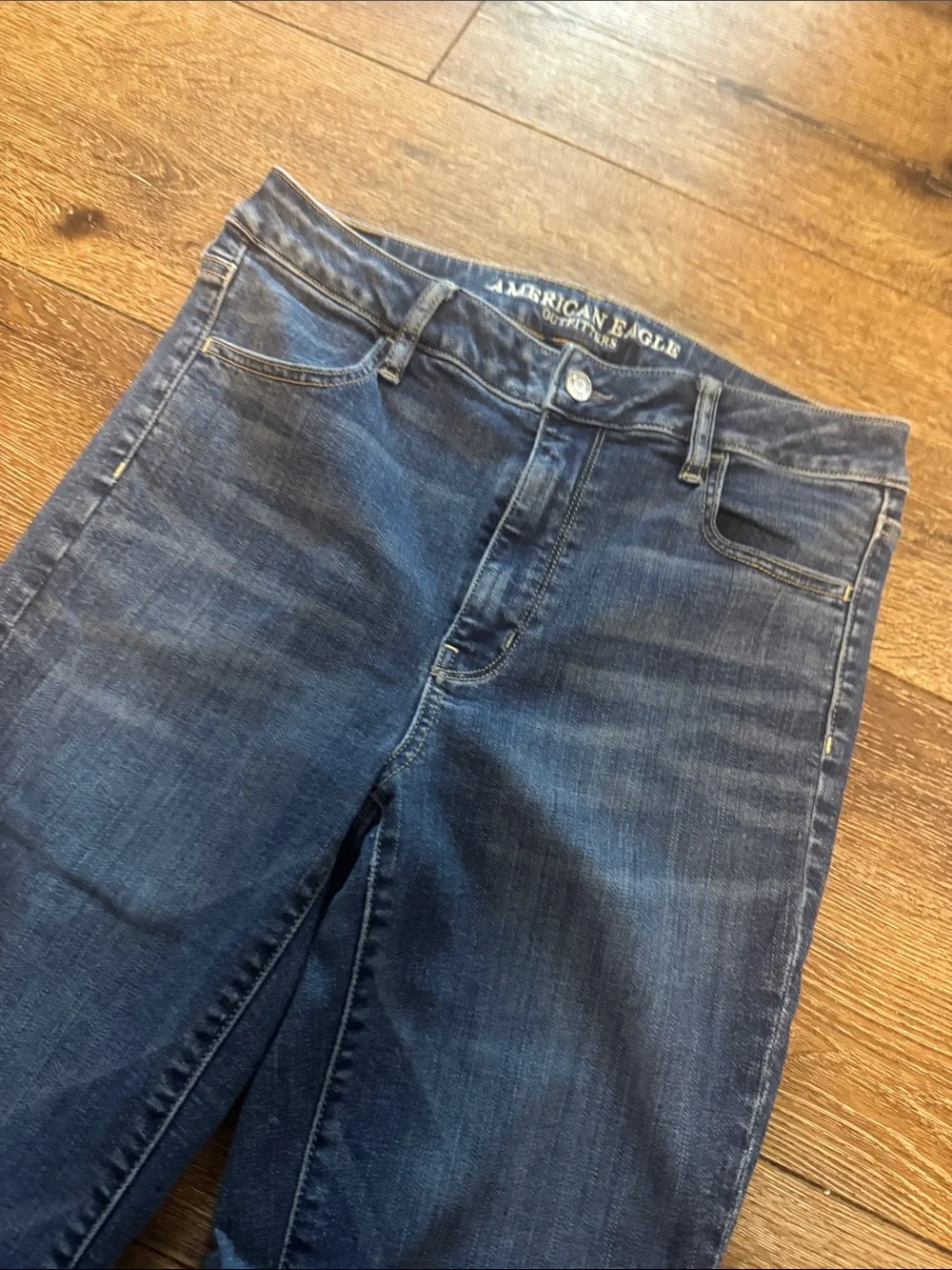 American Eagle super high rise jeggings‎ 8L